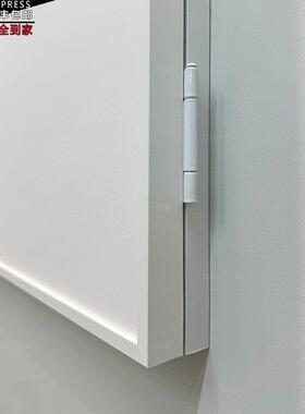 定做实木框遮挡消防栓装饰画遮盖消火栓挂画电表盒配电箱简约白色