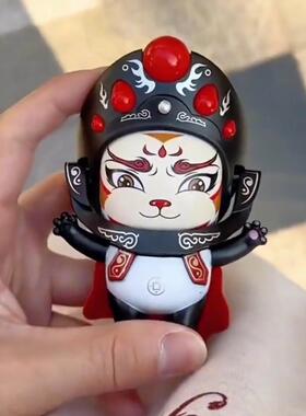 变脸川剧娃娃正版国粹公仔新颖小玩具四川特色国潮熊猫网红玩偶女