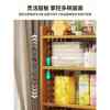 Shelf desktop simple multi-layer hole board office work station storage and organization 2025 new style medieval style bookshelf