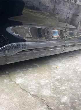 适用23-25款腾势D9车门防撞条门边条车身饰条黑武士改装配件