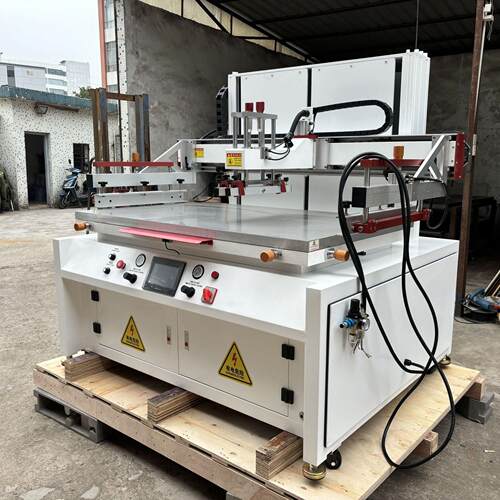 立式半自动丝印机90140手机面板塑料制品硅脂涂覆机印刷设备 - 图1