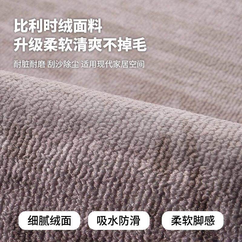 Italian semicircle simple entrance door floor mats home entrance door high-end entrance mats stain-resistant and wear-resistant carpet