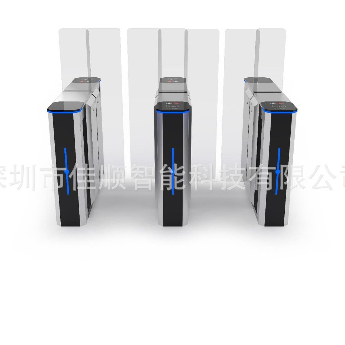 Sliding gate card management system, access control and attendance equipment and system fingerprint multi-channel sliding gate machine