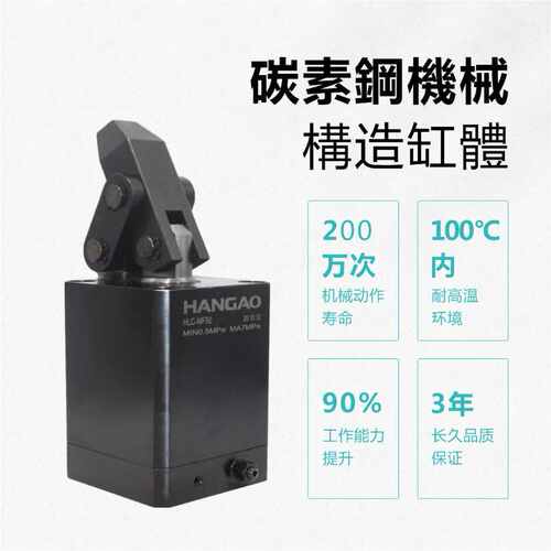 汉高品质杠杆油缸附调速 RLCK-MF下压夹紧加工中心液压夹持方形缸 - 图0