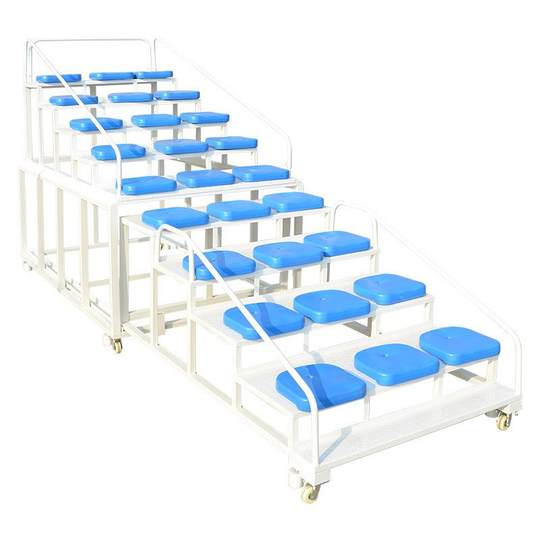 体育场田径场地可移动观众席体育馆篮球场足球场活动看台座椅室外