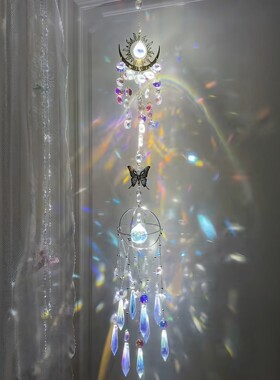 太阳风铃！阳光太阳捕手风铃diy材料包手工装饰挂件送女朋友闺蜜