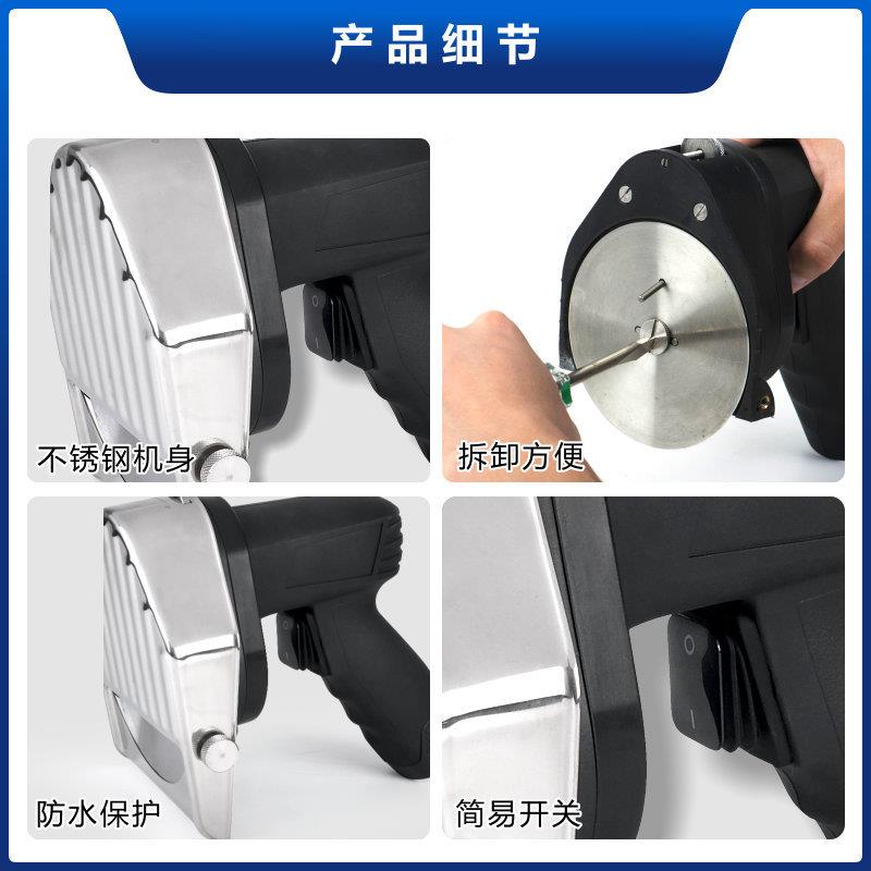 山崎商用多功能手持切肉机土耳其中东电动烤肉切片机割肉机 - 图1