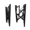 49/55/65/86/98/100-inch splicing screen front maintenance hydraulic bracket TV wall embedded telescopic hanger