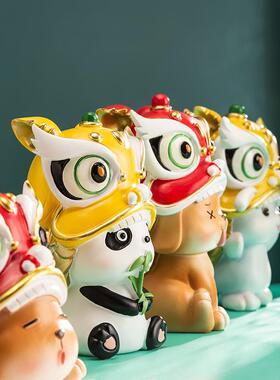龙饰品吉祥物吉祥饰品礼品创意客厅装饰新年新年春节中国风娃娃