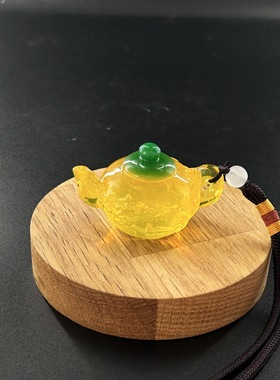 工艺品文玩代蜜荧光赢钱装饰摆件