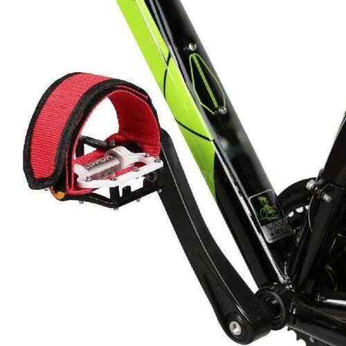1 Pcs Bike Cycling Bicycle Soft Fixed Gear Pedal Band Feet - 图3