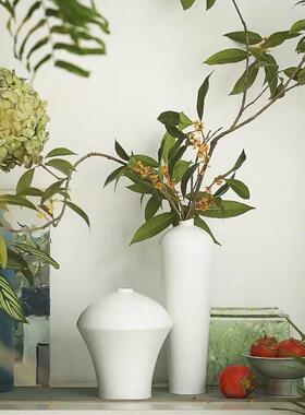 新式梅瓶陶瓷花瓶花器花插家居装饰摆件简约中式包邮 闲趣别院