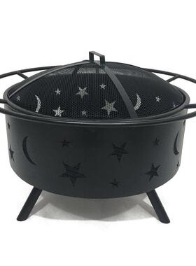 厂家直销家用铁艺火盆木炭烧烤盆室内取暖炉架碳火盆烤火炉碳烤炉