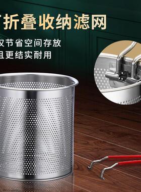 304不锈钢多功能小炸锅油炸锅滤油锅加深家用商用电磁炉迷你省油