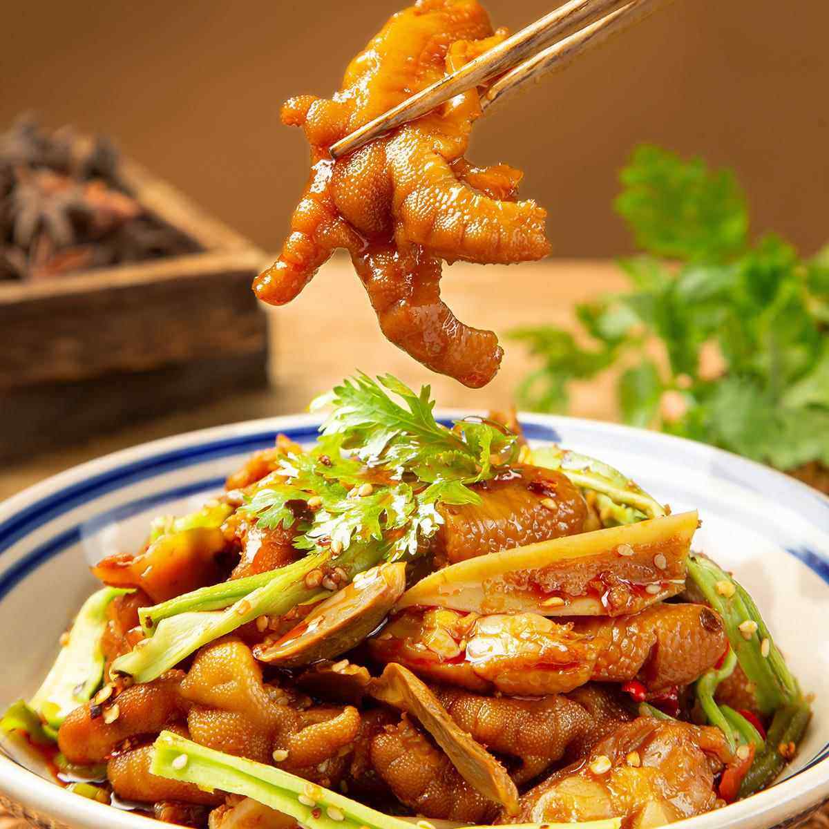 顺丰包邮努十椒麻六脆美食椒麻大杂烩鸡脚筋无骨鸡爪贡菜网红零食,淘宝优惠券,粉丝福利购,淘宝优惠卷