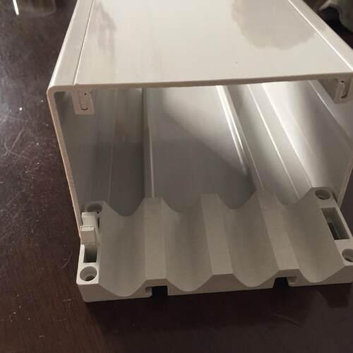 厂家PVC型材挤出加工方管塑料产品加工挤出pvc护栏型材 - 图2