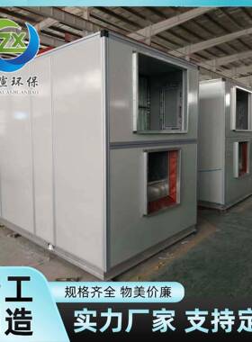 沙漠恶劣工况适用自洁式沙尘过滤机组抗风抗沙能力强模块化设计