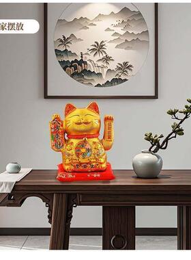 财猫摆件动摇手2025新款招手发财1011-12开业礼猫品店铺自前台家