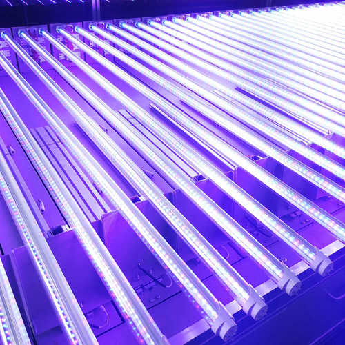 全光谱T8植物生长灯 一体化植物灯管 led植物补光灯 9W/18W - 图0