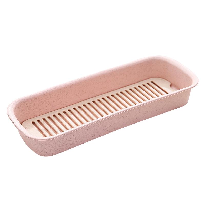 稻壳小麦秸秆儿童便携餐具防摔三件套可爱叉子勺子筷子套装耐高温