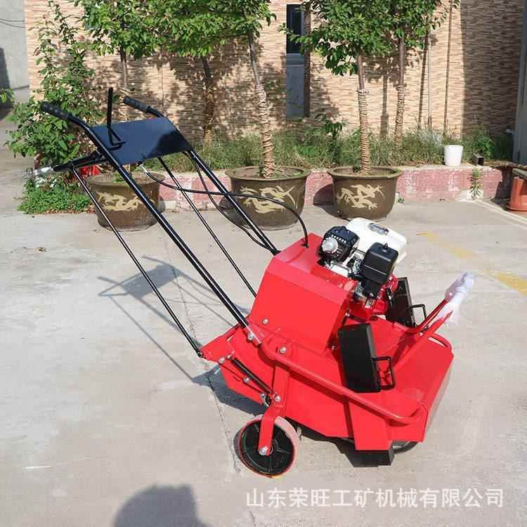 绿化养护草坪打孔机人造草地增氧打孔器透水通气手推草地打孔机 - 图2