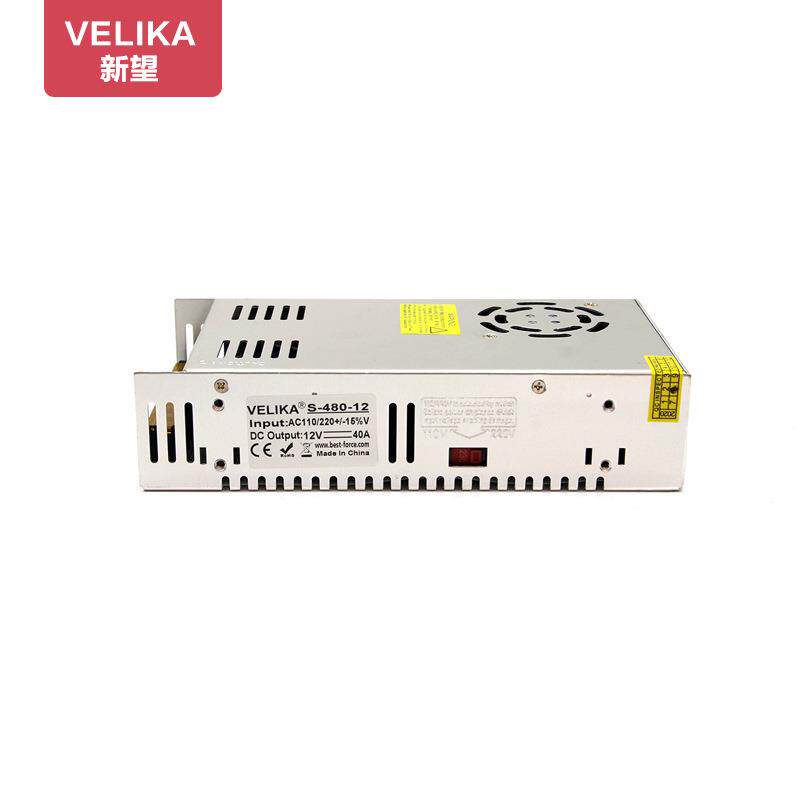 12V40A switching power supply 220V to 12V480W transformer LED lamp monitoring security pump equipment
