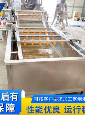 供应果蔬气泡清洗机 全自动洗菜机 喷淋式蔬菜气泡清洗机设备盛耀