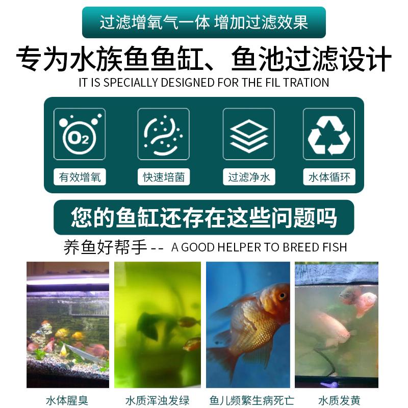 周转箱过滤器鱼缸顶部滴流盒龟缸上置沼泽过滤盒鱼池净水循环系统 - 图1
