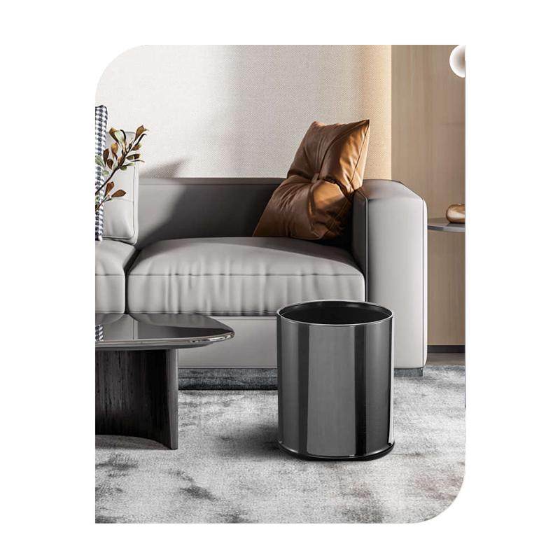 轻奢家用垃圾桶客厅卧室大号厨房厕所卫生间高档办公室酒店商用桶,淘宝优惠券,粉丝福利购,淘宝优惠卷