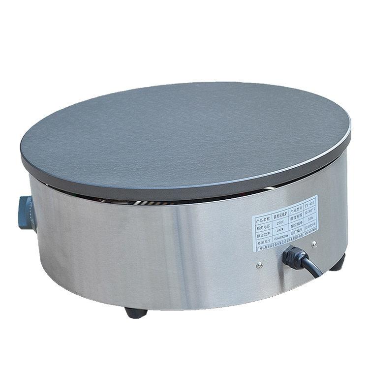 Jieyi Electric Pancake Stove FY-410 Commercial Pancake and Fruit Machine Flying Pancake Machine Hand-Caught Pancake Machine Shandong Pancake Machine