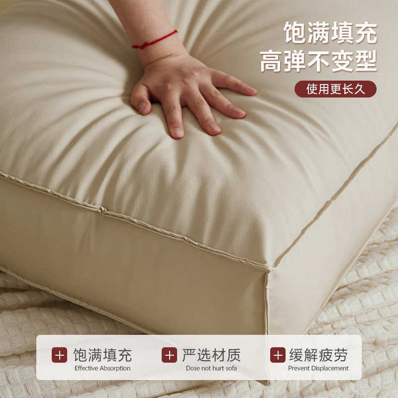 创蔚猫抓皮面包靠背靠垫批发卧室宿舍沙发床头软包靠背代发护腰垫,淘宝优惠券,粉丝福利购,淘宝优惠卷