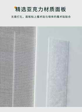 弱电箱遮挡装饰画免打孔超薄配电箱强电箱盖板亚克力板电表箱