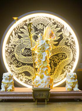 武圣关公武财神招财摆件家用供奉客厅办公室摆放开业乔迁礼品送人