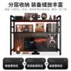 Desktop storage rack hole board table bookshelf computer desk storage rack home desk simple vertical storage rack