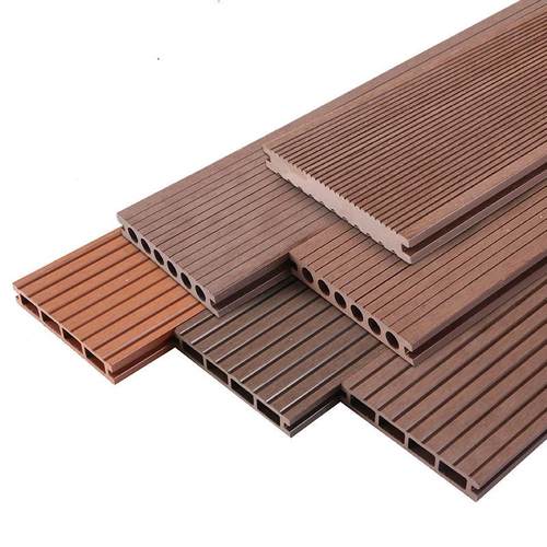 塑木地板室外二代共挤塑木地板户外阳台自铺花园走廊工程木塑地板 - 图3