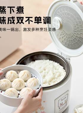 电饭煲家用2到3人迷你小电饭煲1-2人小电饭锅家用电器3-4人电饭煲
