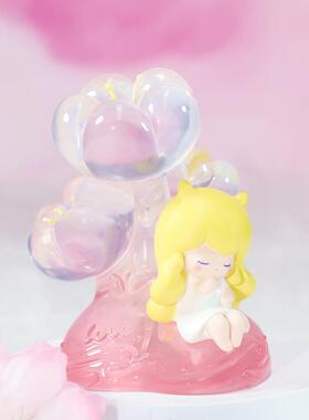 少女梦之旅小夜灯可爱少女心树脂摆件卧室床头氛围灯创意礼物女生