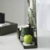 Desktop hole board storage rack ins style iron storage box multifunctional desktop storage shelf creative stationery box