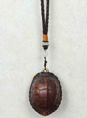 壳富甲手把20221114铜龟甲男士车载饰品玩随身件古文玩收龟藏把玩