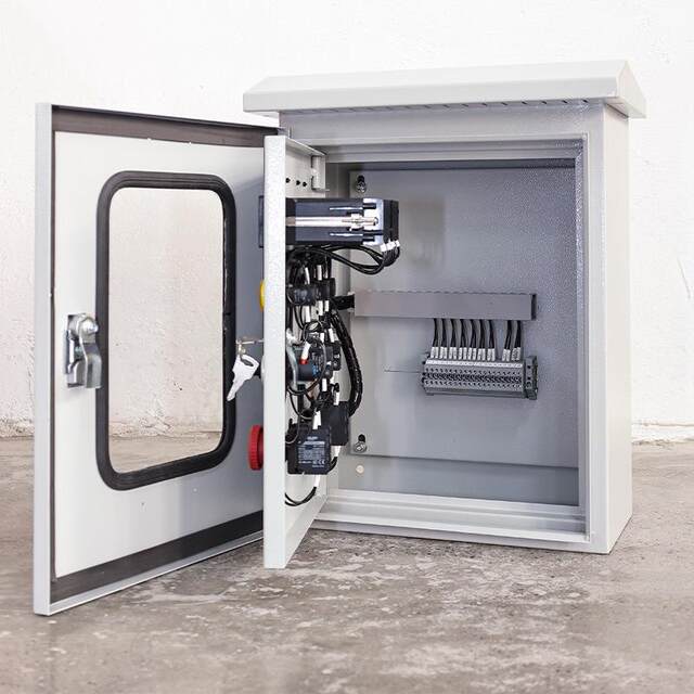 Wall-mounted complete set of distribution box dust-proof, waterproof and anti-corrosion operation box instrument direct start control button box distribution cabinet