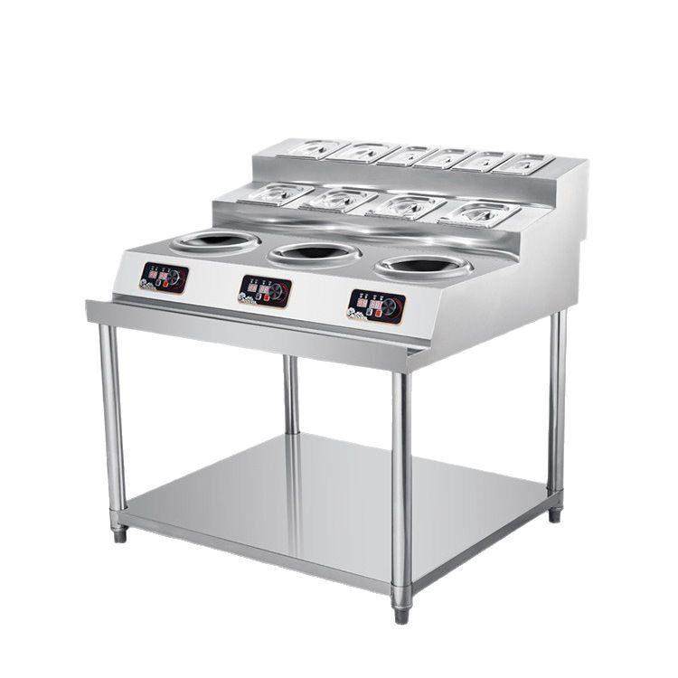 商用电磁炉三头三眼炒灶小锅现炒小炒灶七碗香香八爷辣椒炒肉炒灶,淘宝优惠券,粉丝福利购,淘宝优惠卷