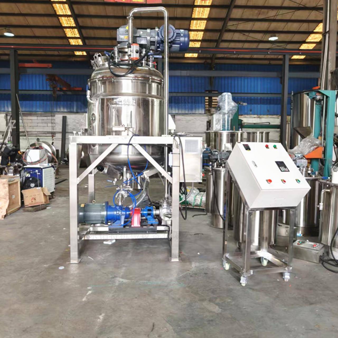 Industrial pasty material mixing toothpaste electric mixing mixing daily chemical ingredients