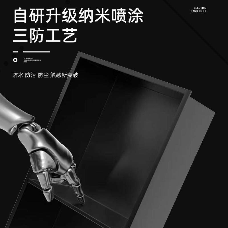 304嵌入式不锈钢壁龛浴室卫生间背景墙电视柜金属成品储物置物架,淘宝优惠券,粉丝福利购,淘宝优惠卷