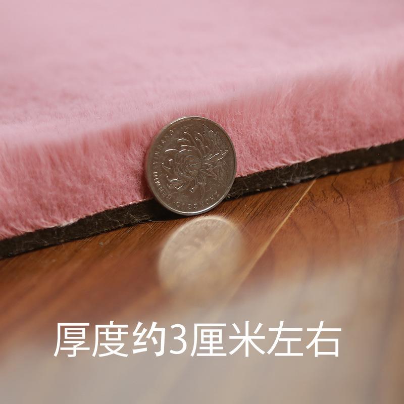 Tatami floor mat Japanese and Korean imitation rabbit fur long hair living room coffee table carpet bedroom room bedside bay window blanket