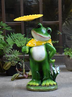 庭院装HZ20-09摆饰户件蛙外花园阳台别墅创意落地造景园艺卡通青