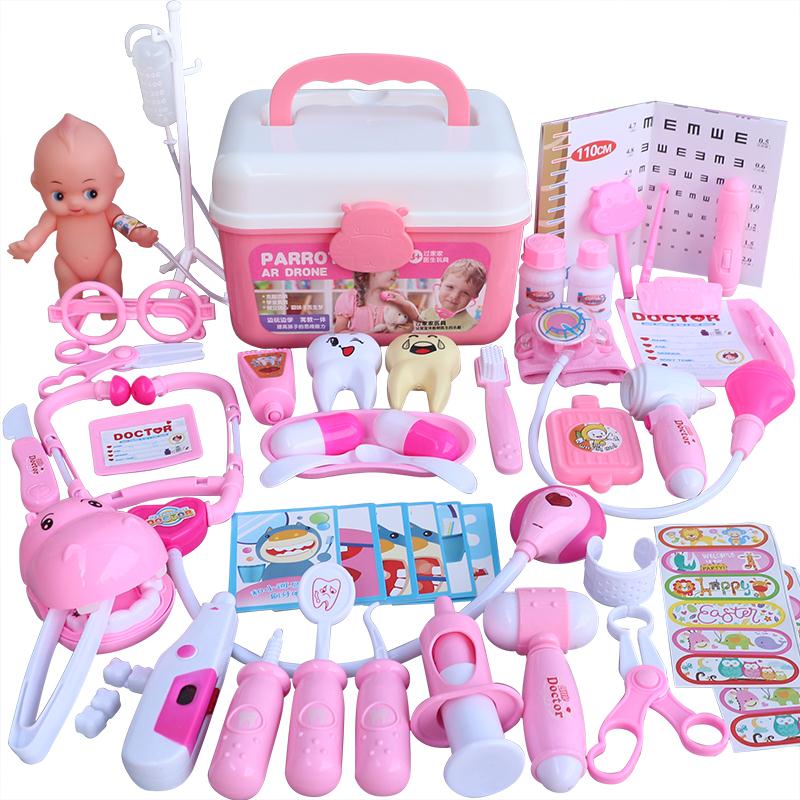 儿童玩具Children doctor toy girl boy medical box injection - 图0