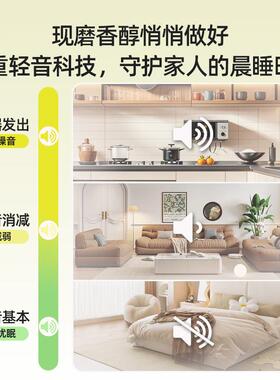 罗娅破壁机榨汁机一体家用静音2025新款全自动小型家庭无渣豆浆机