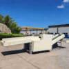 New machine dishwashing sponge cutting machine JQ1200 machine side cutting scraps new powder crushing shoe factory scraps