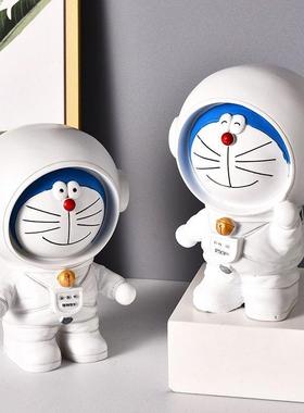 存钱罐超大号特大号巨型客厅创意蓝胖子宇航员摆件学生朋友生日送