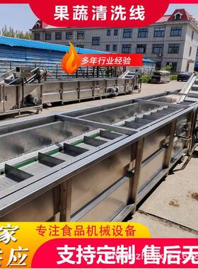 工厂用大米清洗机五谷杂粮清洗线粮食气泡清洗机大豆清洗机厂家